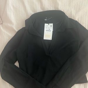 Zara Cropped Long Sleeve
